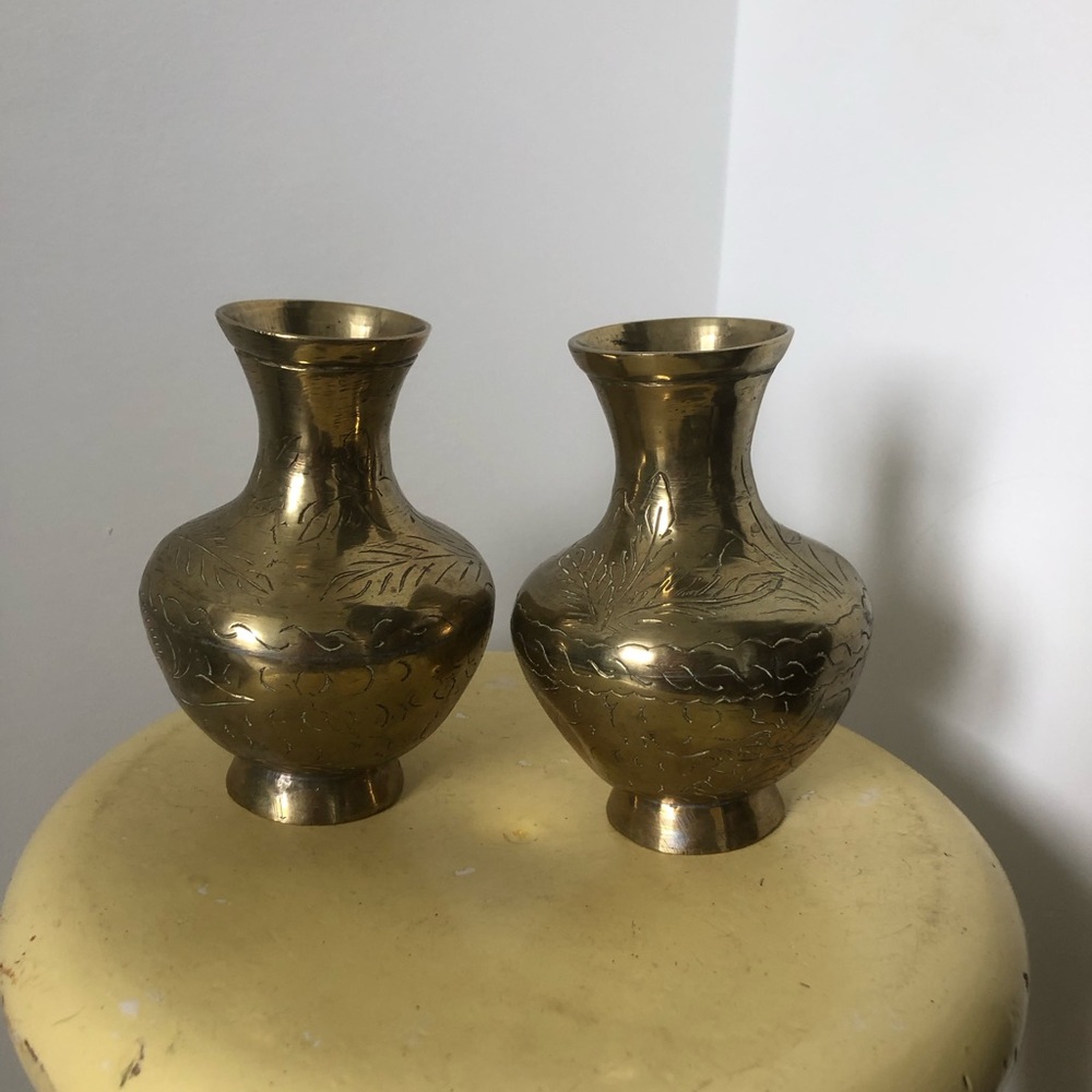 Brass‎ Mini Vases